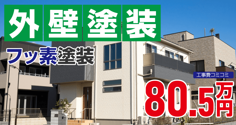 フッ素塗装プラン塗装 805000万円